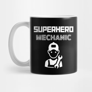 Superhero Mechanic Mug